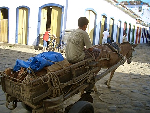 Die Innenstadt ist verkehrsberuhigt !
