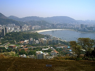Eine der vielen Buchten von Rio