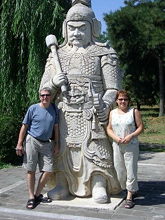 Allee der Tiere in Peking