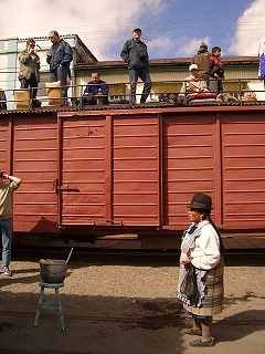 Oben fahren macht Spass!