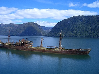 Frachter Cotopaxi, auf Grund gelaufen