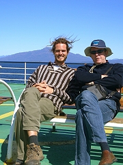 Mit Willi, unserem Guide