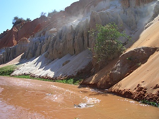 Erosion live - Ausflug bei Mui Ne