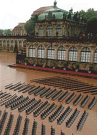 Im Zwinger: Da sitzt es sich gem�tlich!