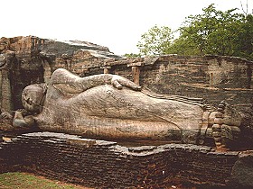 Liegender Buddha bei Polonnaruwa