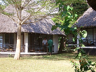 Unser Bungalow in der Gartenanlage