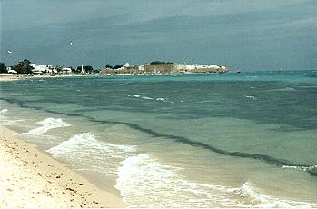 Blick auf die Altstadt von Hammamet